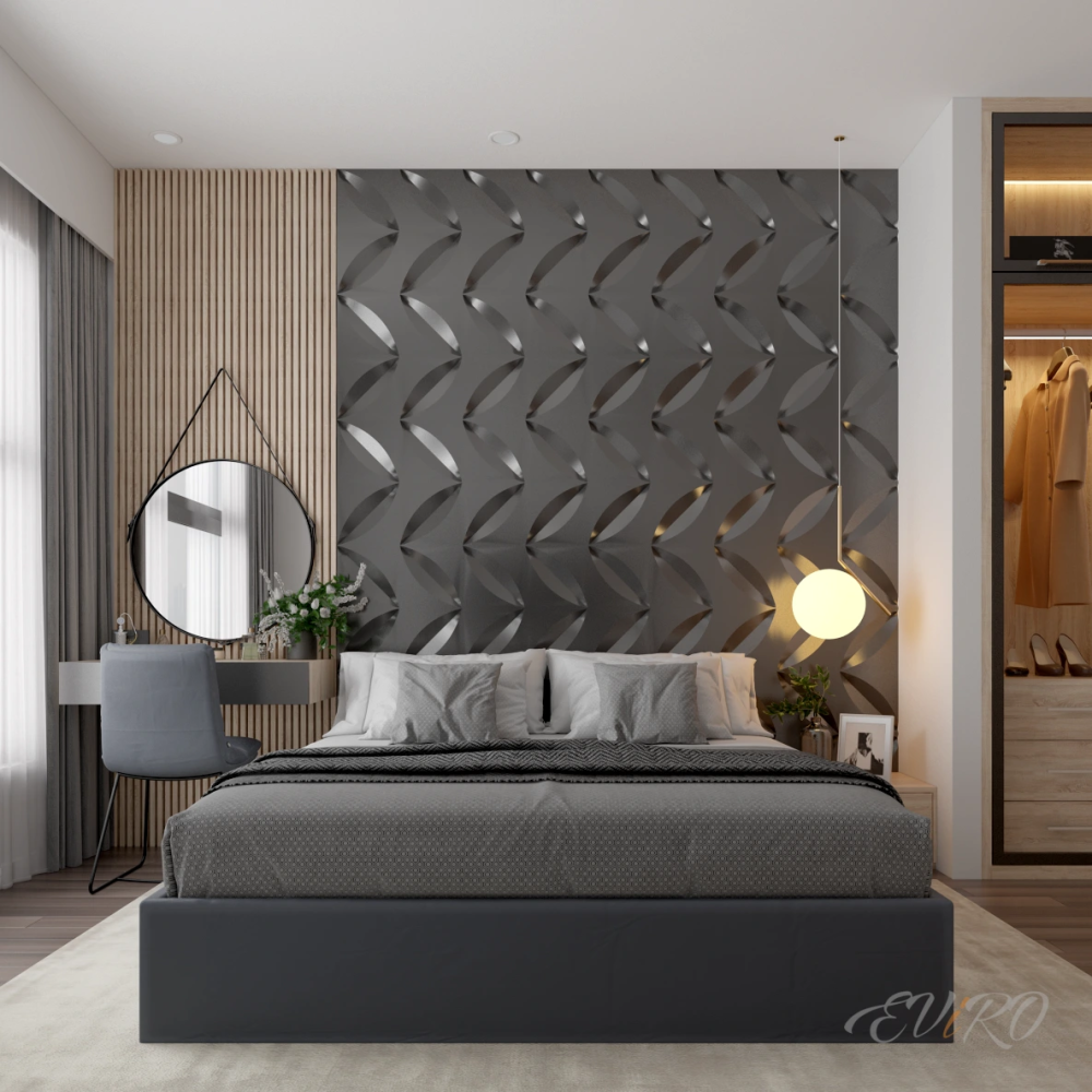 Гипсовая 3D панель EViRO Лепесток