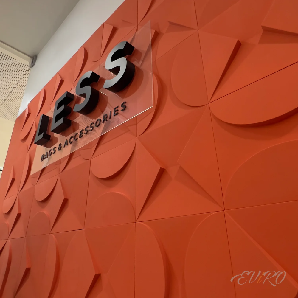 Гипсовая 3D панель EViRO W106 и W107