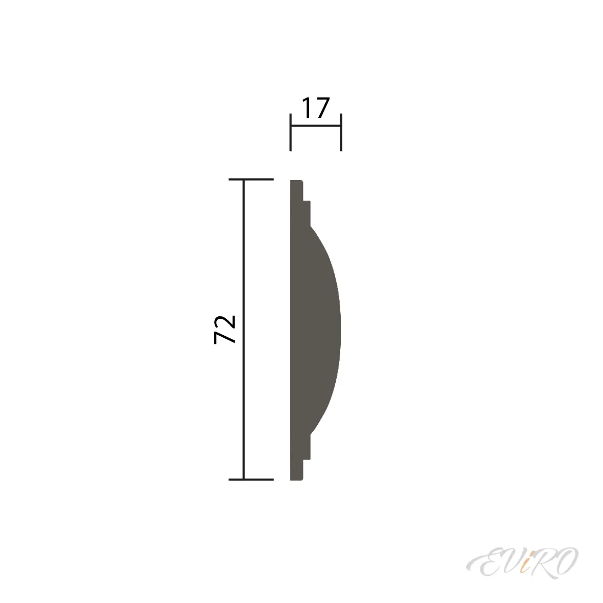 Молдинг EViRO Модель 1.51.360