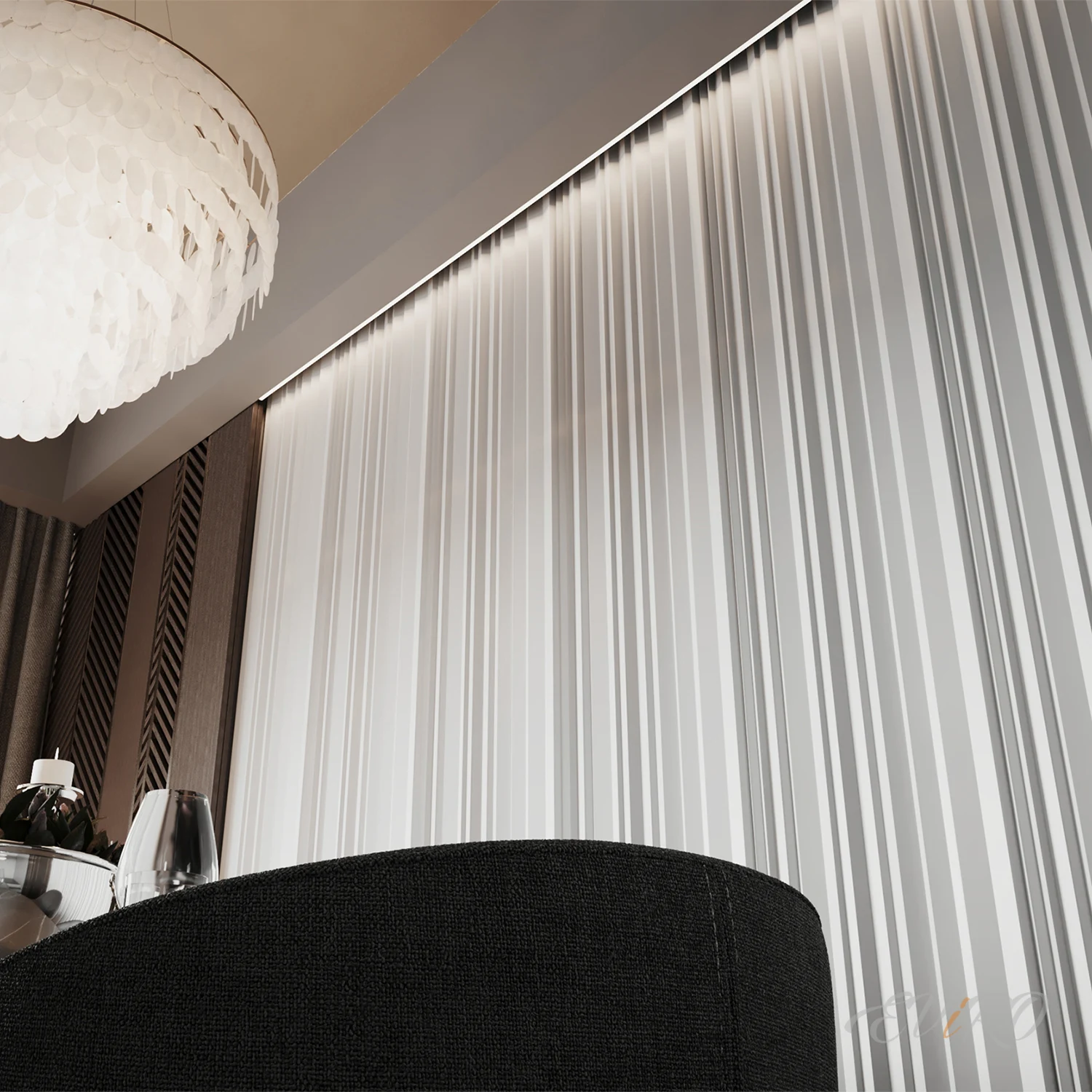 Гипсовая 3D панель EViRO Zebrano