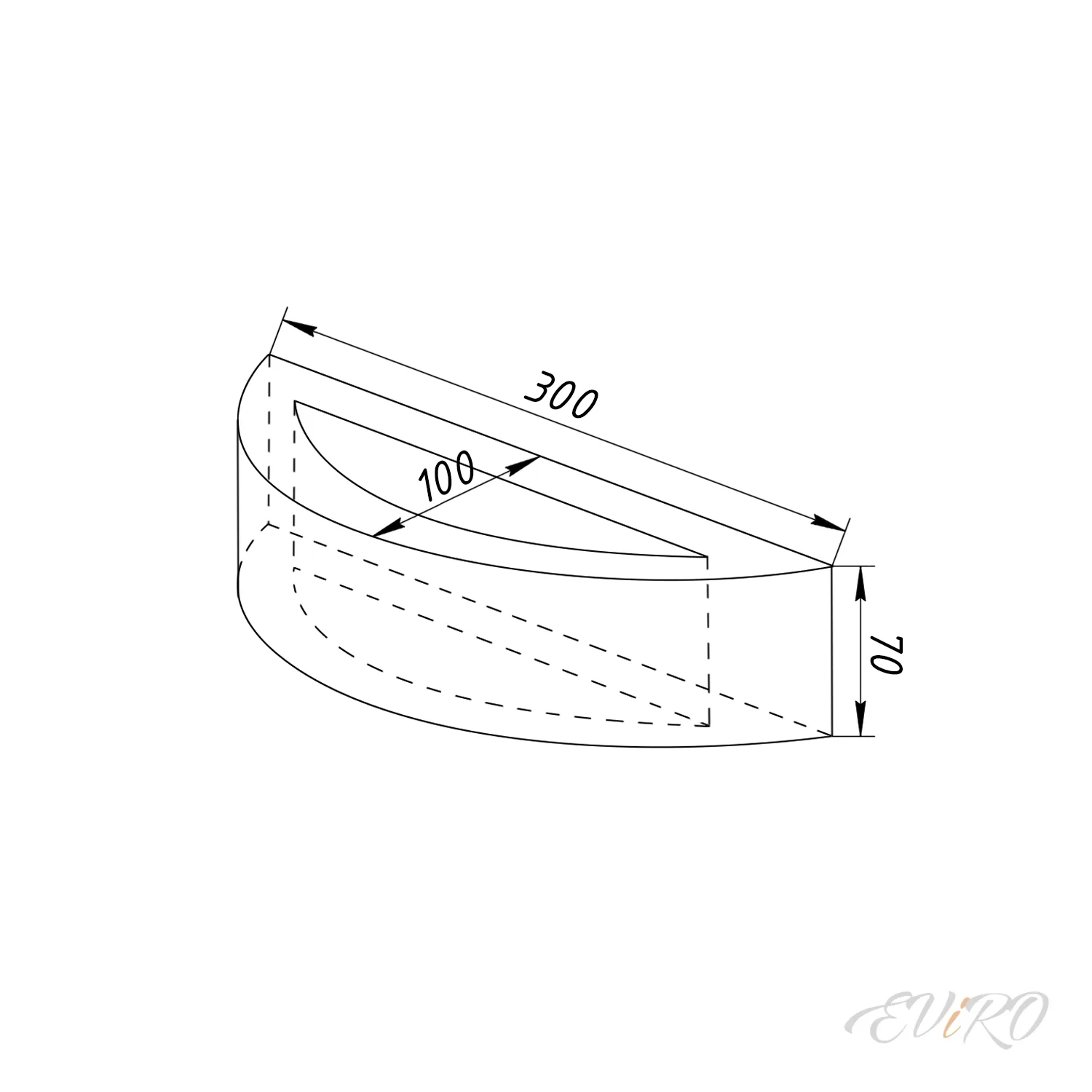 Стеновой светильник EViRO НС 2