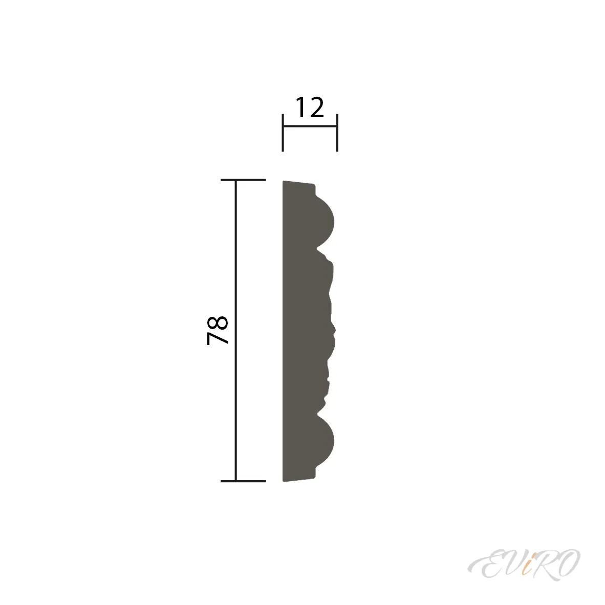 Молдинг EViRO Модель 1.51.337