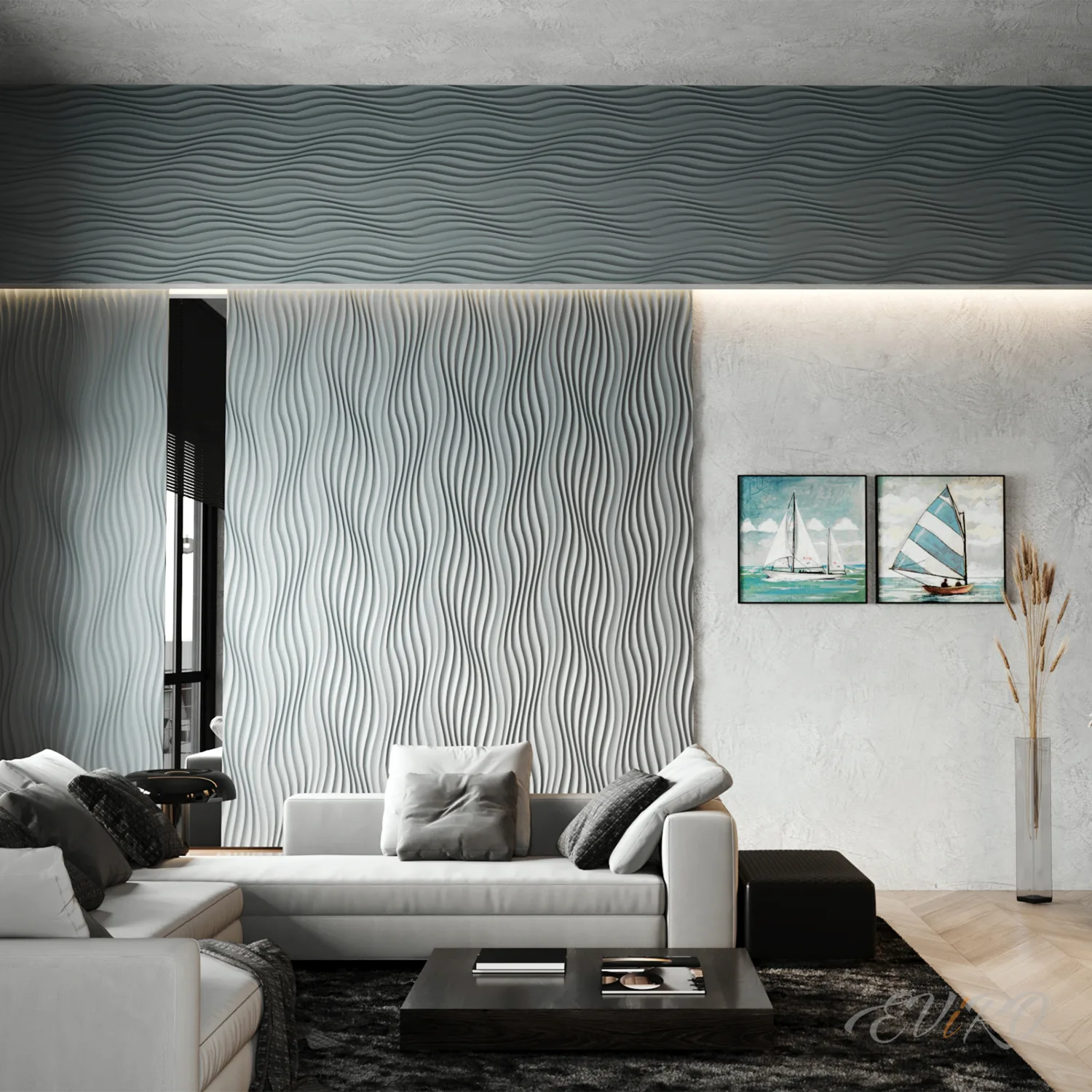 Гипсовая 3D панель EViRO Sea