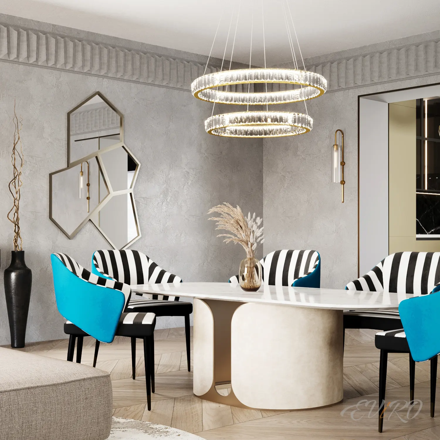 Гипсовая 3D панель EViRO Deco