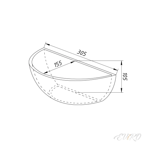 Стеновой светильник EViRO НС 1