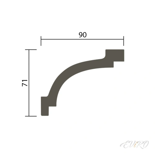 Карниз EViRO Модель 1.50.106