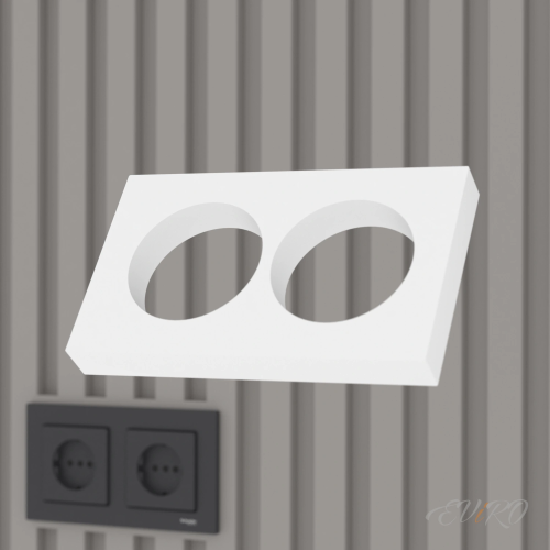 Подрозетник 2-секционный