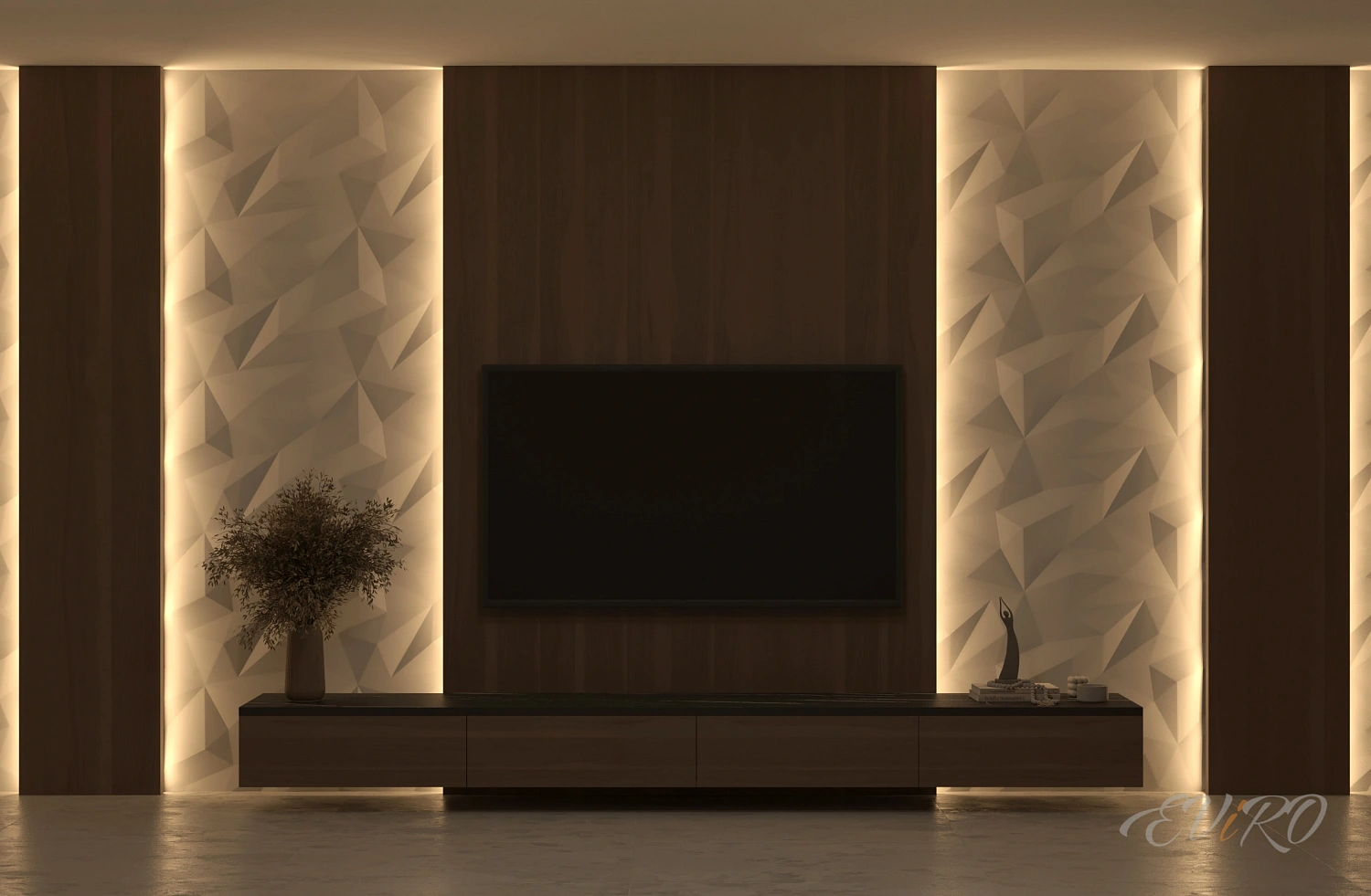 Подсветка, направленная на рельеф EViRO